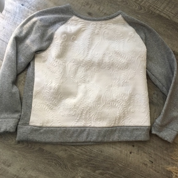 A NEW DAY Quilted Sweatshirt - Sz Large - Picture 2 of 7